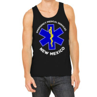 New Mexico Ems Emergency Medical Services Emt Medic Tank Top | Artistshot