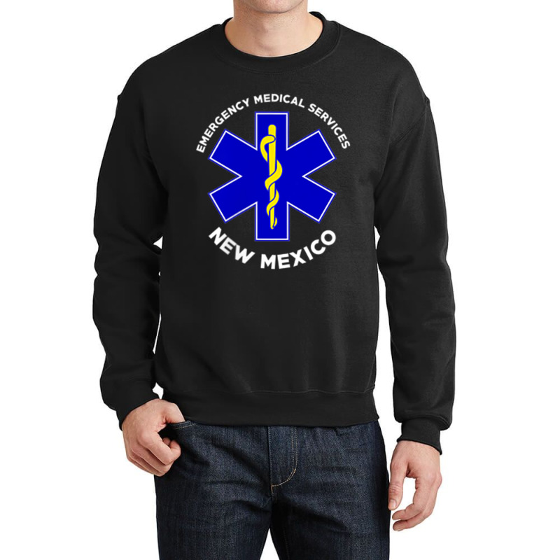 New Mexico Ems Emergency Medical Services Emt Medic Crewneck Sweatshirt | Artistshot