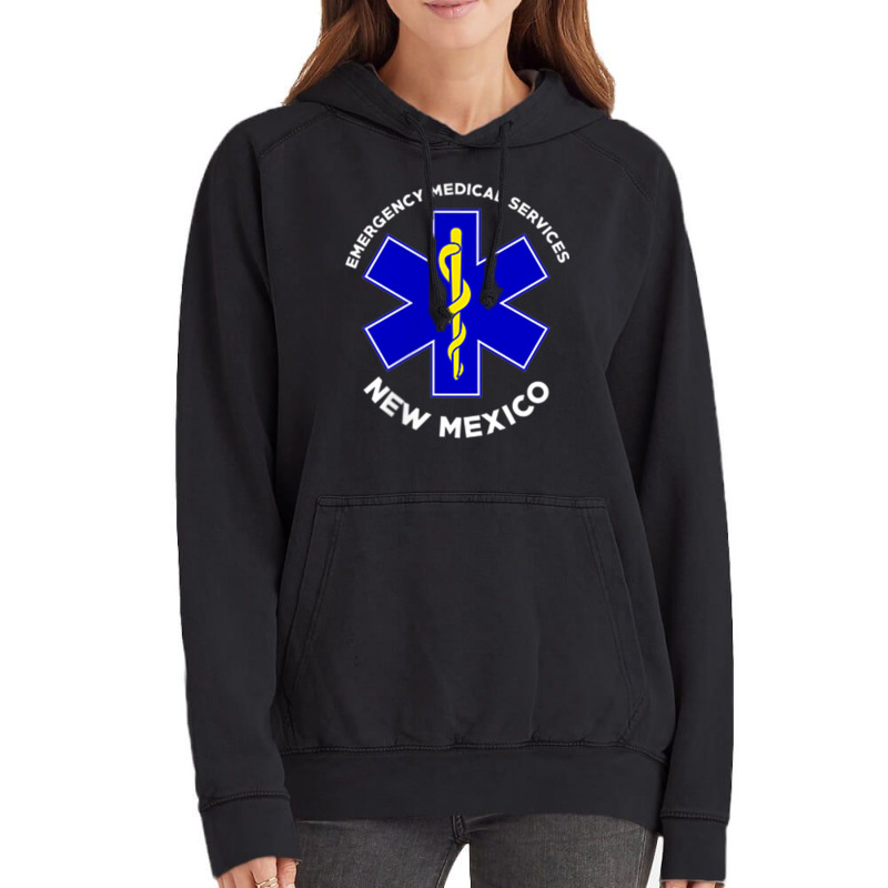 New Mexico Ems Emergency Medical Services Emt Medic Vintage Hoodie | Artistshot