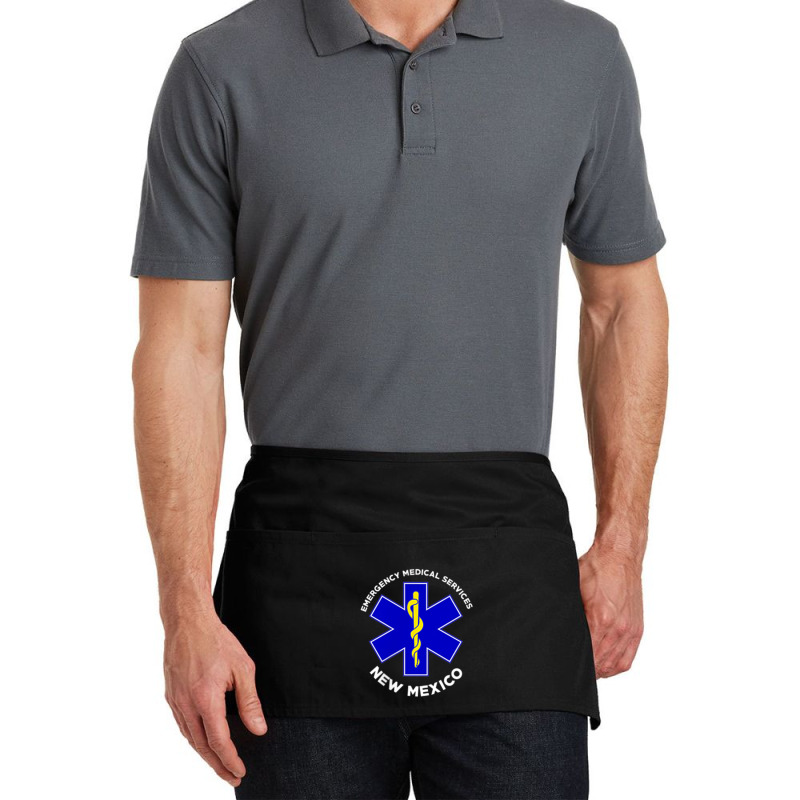 New Mexico Ems Emergency Medical Services Emt Medic Waist Apron | Artistshot