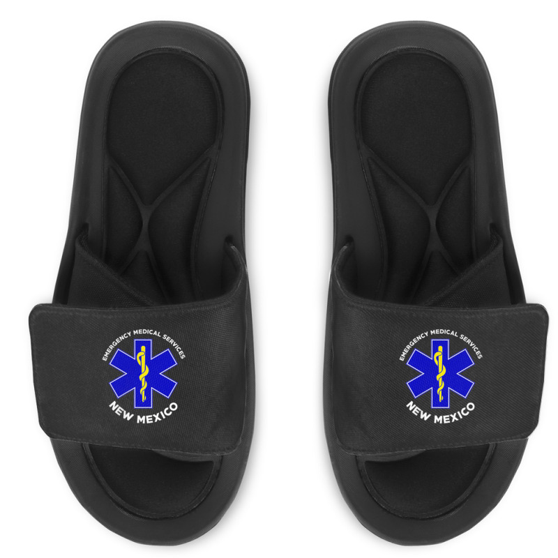 New Mexico Ems Emergency Medical Services Emt Medic Slide Sandal | Artistshot