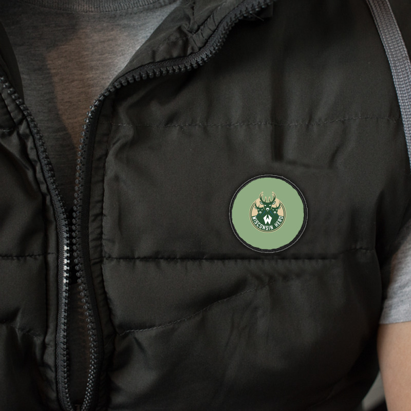 Wisconsin Herd Round Patch | Artistshot