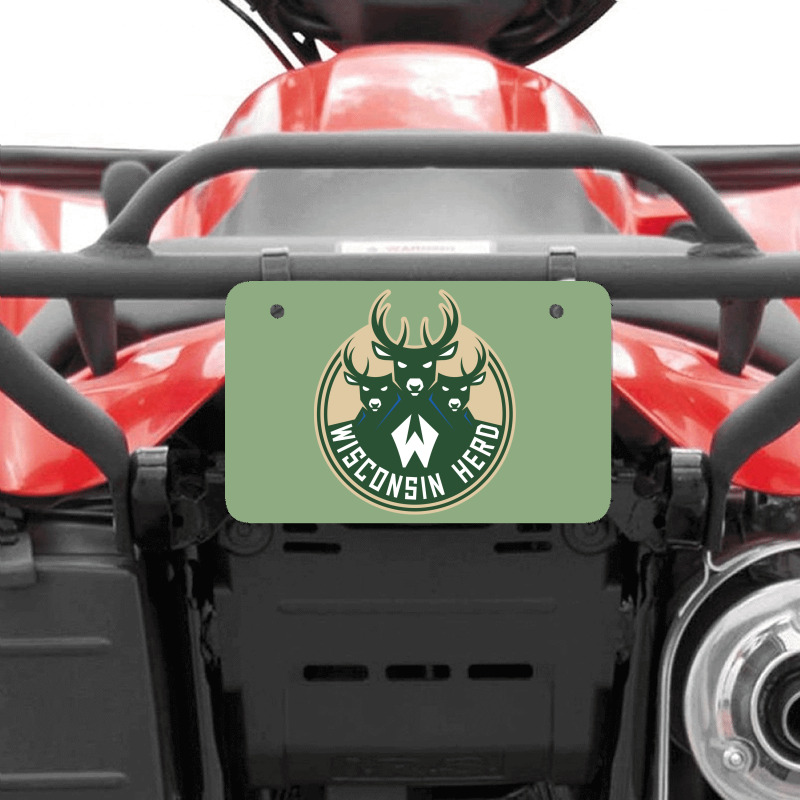 Wisconsin Herd Atv License Plate | Artistshot