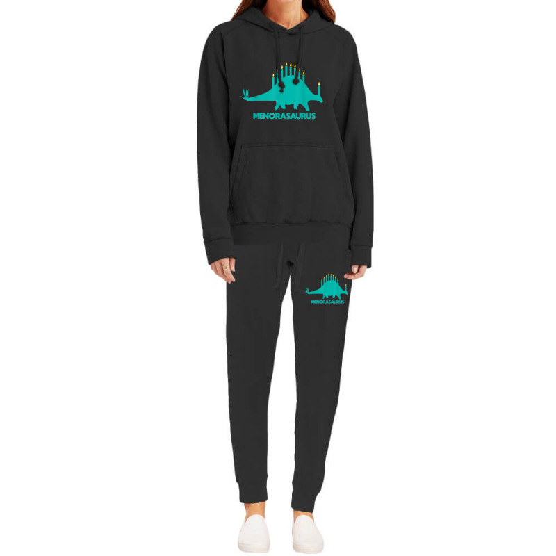 Funny Hanukkah Tee Dinosaur Stegosaurus Dino Menorah T Shirt Hoodie & Jogger Set | Artistshot