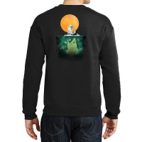 Deep Cosmic Intergalactic Fishing Crewneck Sweatshirt | Artistshot