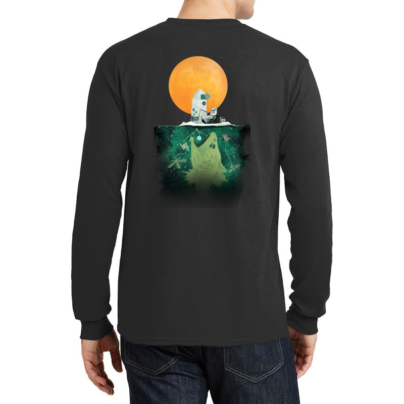 Deep Cosmic Intergalactic Fishing Long Sleeve Shirts by JesseWatson | Artistshot