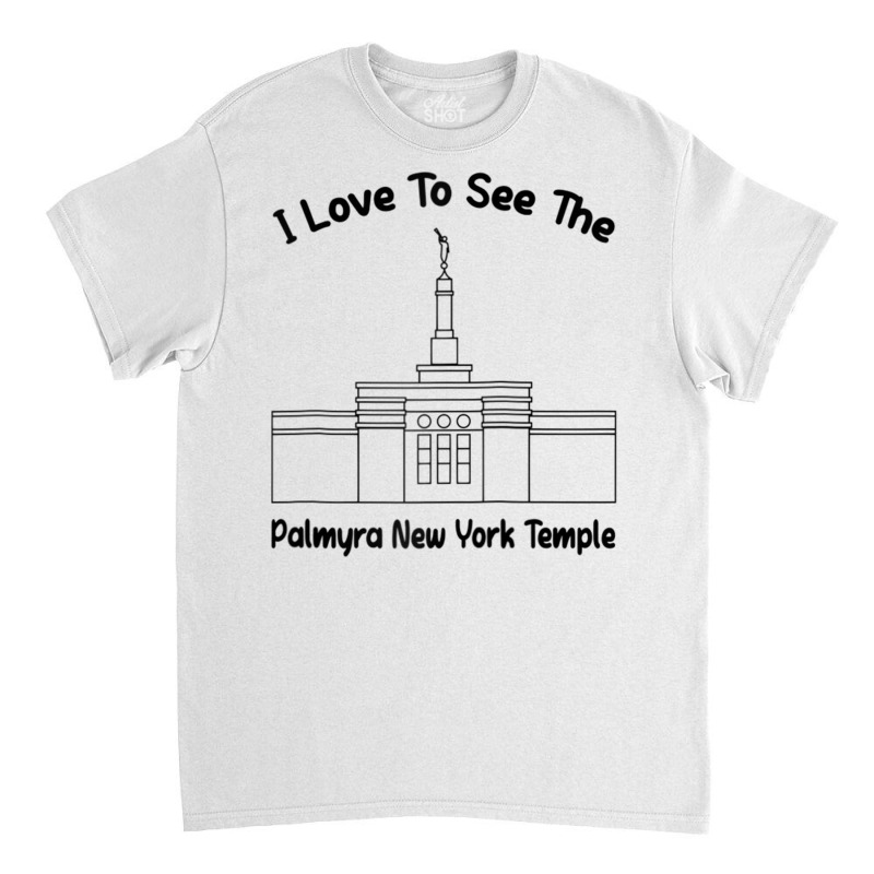 Palmyra Ny Temple, I Love To See My Temple, Primary Raglan Baseball Te Classic T-shirt by cm-arts | Artistshot