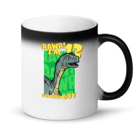 Rawr! I'm 12 Birthday Boys 12th Birthday Dino Mussaurus Magic Mug | Artistshot