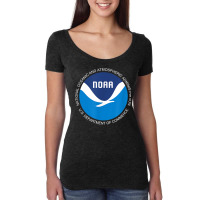 Noaa National Oceanic And Atmospheric Administration Women's Triblend Scoop T-shirt | Artistshot