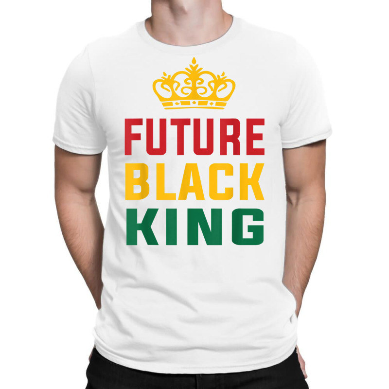 Future Black King History Maker Juneteenth Hbcu Afro Boy T Shirt T-shirt | Artistshot