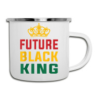 Future Black King History Maker Juneteenth Hbcu Afro Boy T Shirt Camper Cup | Artistshot