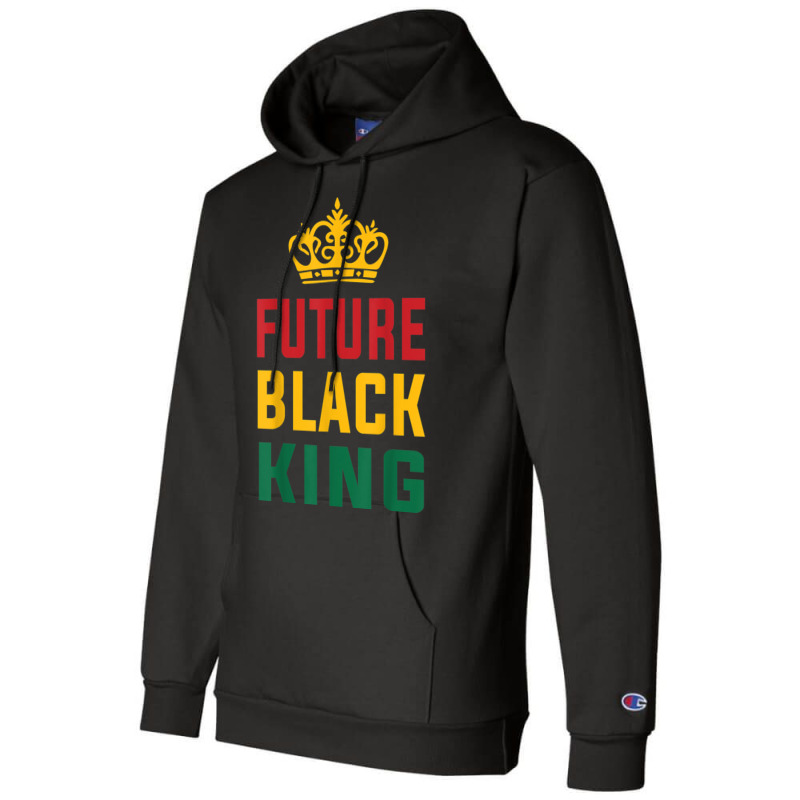 Future Black King History Maker Juneteenth Hbcu Afro Boy T Shirt Champion Hoodie | Artistshot