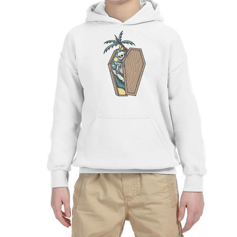 Rest In Paradise Youth Hoodie by Quilimo | Artistshot