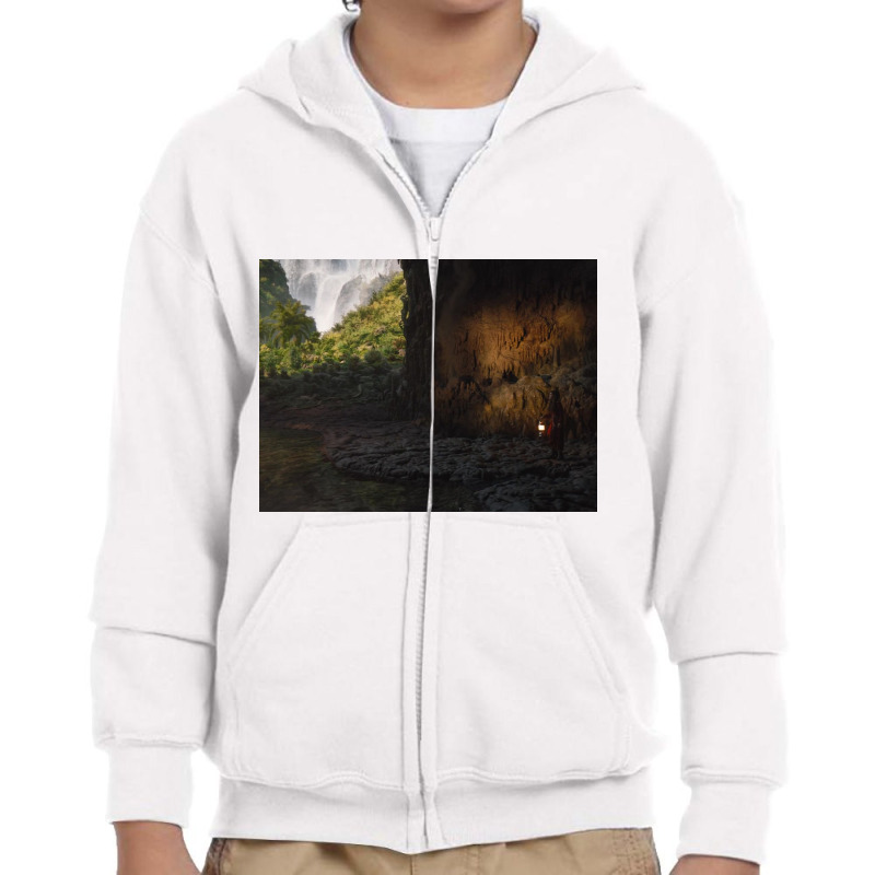 Treasure Location Youth Zipper Hoodie by WilliamBoy | Artistshot