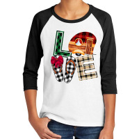 Love Christmas Caravan Youth 3/4 Sleeve | Artistshot