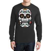 Mexican Skull Long Sleeve Shirts | Artistshot