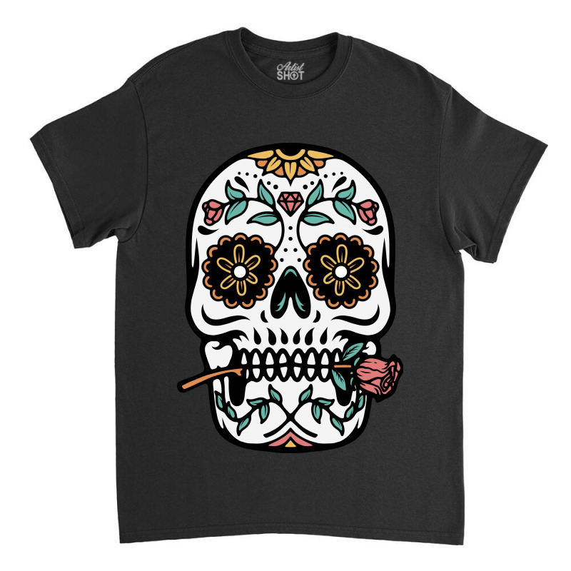 Mexican Skull Classic T-shirt | Artistshot