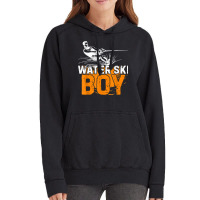 Water Ski Boy Funny Water Skiing Water Sports Waterskiing T Shirt Vintage Hoodie | Artistshot