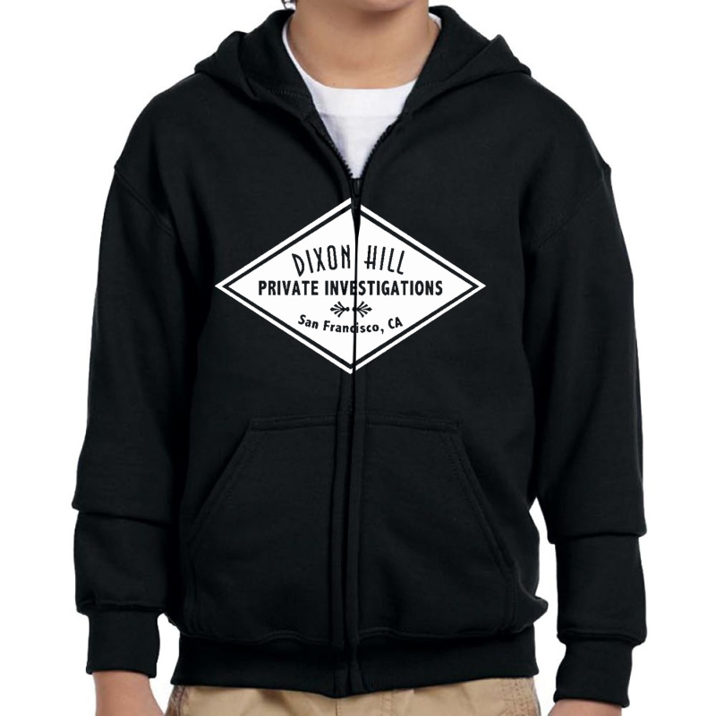 Dixon Hill Private Investigations Youth Zipper Hoodie by cm-arts | Artistshot