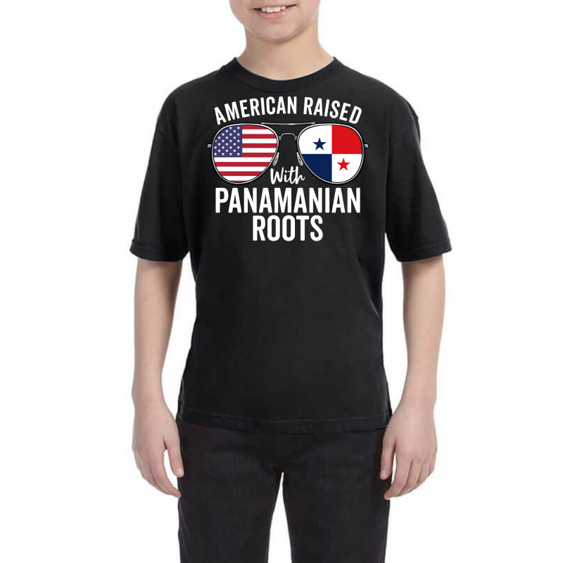 American Raised With Panamanian Roots Usa Panama Flag Pullover Hoodie Youth Tee by djhsyhaa | Artistshot