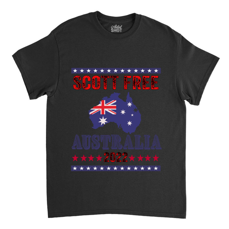 Scott Free - Australia Federal Election 2022 Fitted Scoop Classic T-shirt by GEORGEJUBILEE | Artistshot