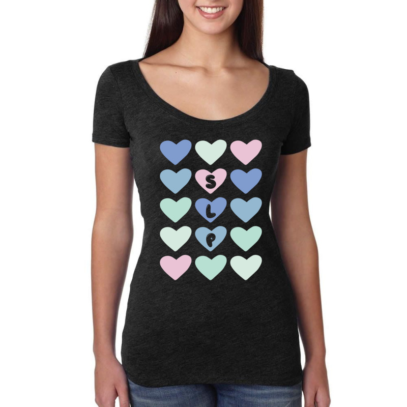 Speech Language Therapist Women's Triblend Scoop T-shirt by cm-arts | Artistshot