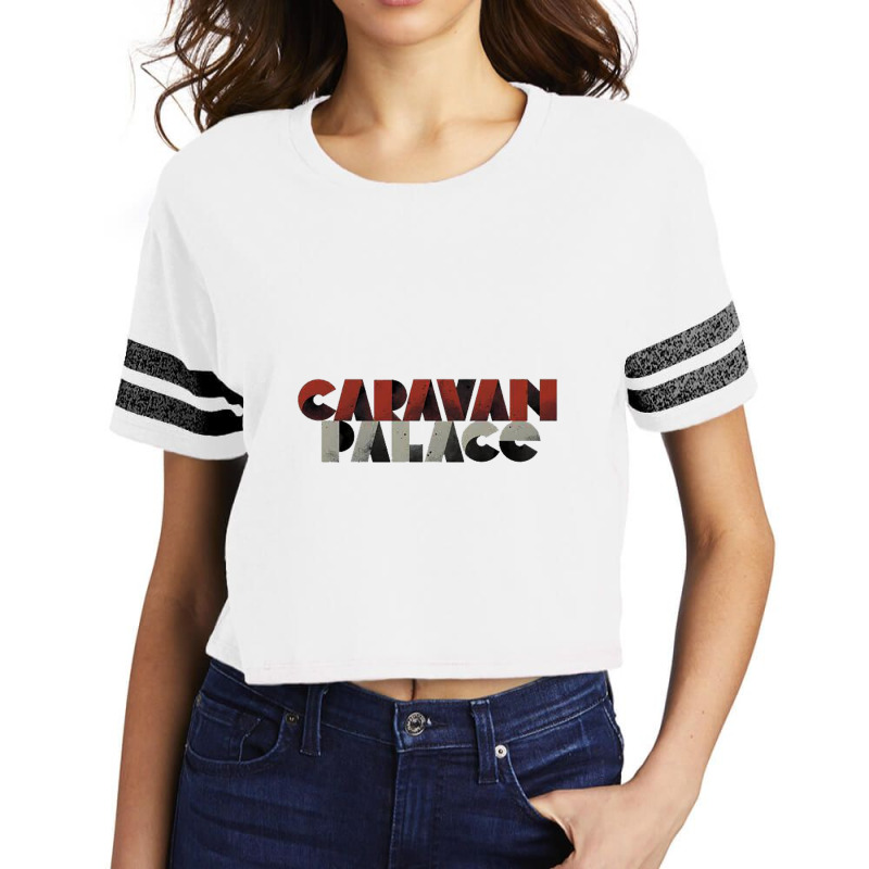 Caravan Palace Scorecard Crop Tee by oganlima | Artistshot