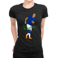 Richarlison He's Brazilian Premium Ladies Fitted T-shirt | Artistshot