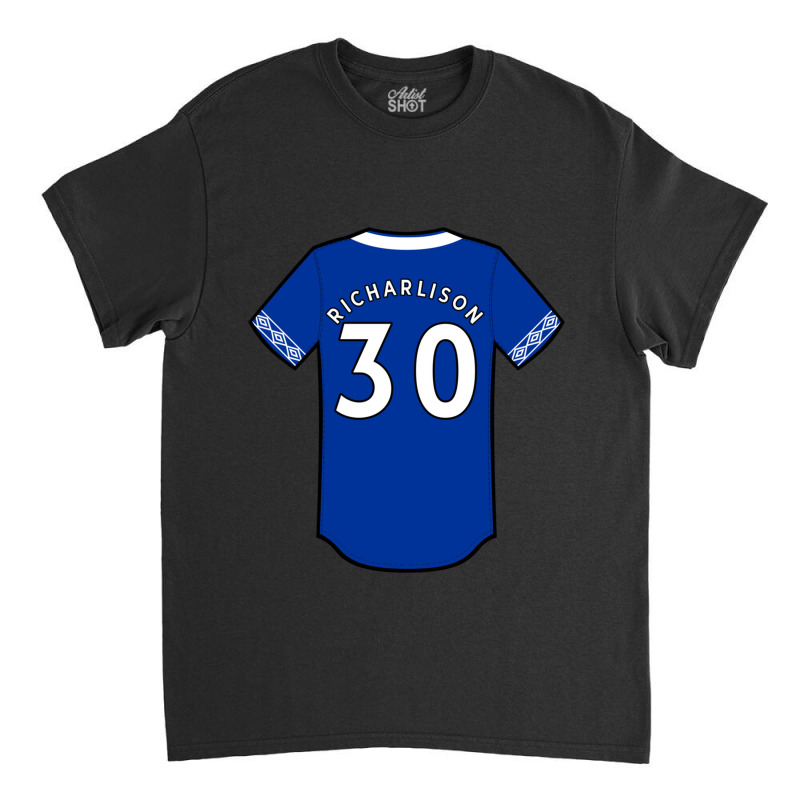 Richarlison Jersey Classic Gift Gift Classic T-shirt by JeremyHurley | Artistshot