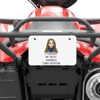 Mc Fallen Funny Cool Atv License Plate | Artistshot