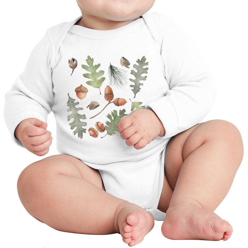 Summer California Nature Cool Long Sleeve Baby Bodysuit by reybeecaafelarie | Artistshot