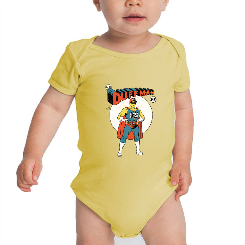 Duffman The Simpson Baby Bodysuit by cm-arts | Artistshot