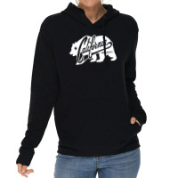 California Republic Grunge Bear Lifestyle Lightweight Hoodie | Artistshot