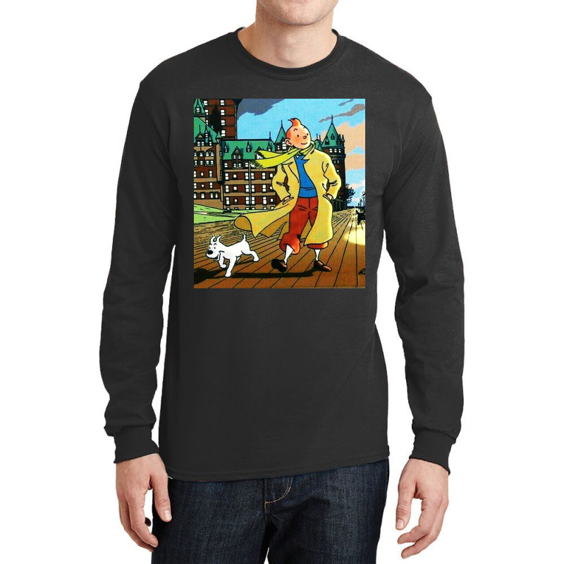 Tin-tin Long Sleeve Shirts | Artistshot