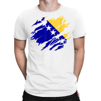 Bosnia Bosnian Flag T Shirt T-shirt | Artistshot