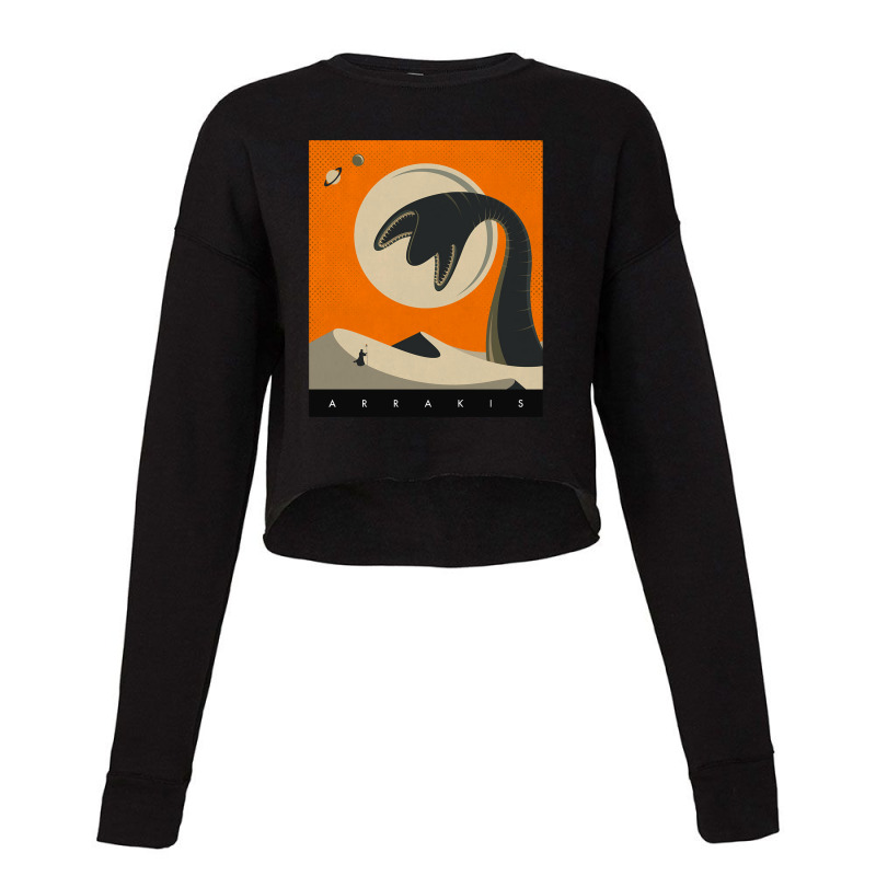 Visit Animal Scary Sand Cropped Sweater | Artistshot