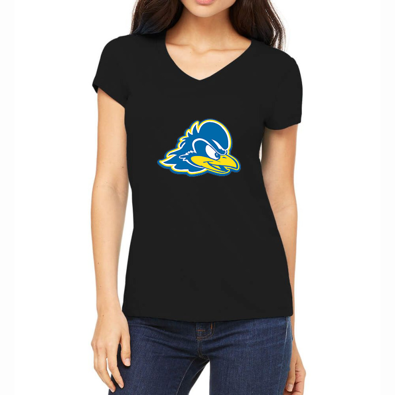 Delaware Blue Hens Women's V-neck T-shirt | Artistshot