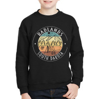 Badlands National Park South Dakota Hiking Camping Outdoor T Shirt Youth Sweatshirt | Artistshot