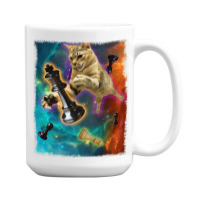 Cats In Space Chess Set Pieces Premium T Shirt 15 Oz Coffee Mug | Artistshot