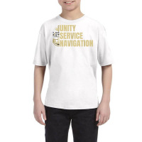 Unity Service Navigation Chief Art With Anchor For Naval Cpo T Shirt Youth Tee | Artistshot