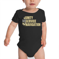 Unity Service Navigation Chief Art With Anchor For Naval Cpo T Shirt Baby Bodysuit | Artistshot