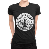 Badlands National Park South Dakota Buffalo Nature Hiking Tank Top Ladies Fitted T-shirt | Artistshot