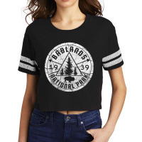 Badlands National Park South Dakota Buffalo Nature Hiking Tank Top Scorecard Crop Tee | Artistshot