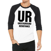 Underground Resistance 2 A 3/4 Sleeve Shirt | Artistshot