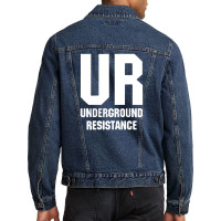 Underground Resistance Men Denim Jacket | Artistshot