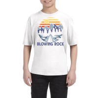 Blowing Rock, North Carolina Blue Ridge Mountains Camping Pullover Hoo Youth Tee | Artistshot