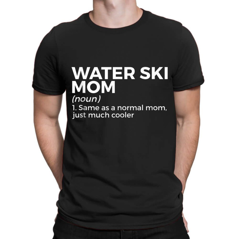 Water Ski Mom Definition Funny Waterskiing Tank Top T-Shirt by cm-arts | Artistshot