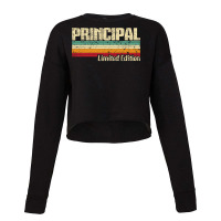 Principal Limited Edition   School Headmaster Headmistress Long Sleeve Cropped Sweater | Artistshot