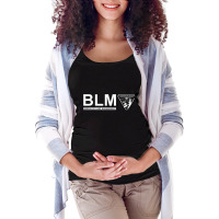 The Original Blm -bureau Of Land Management (white) Maternity Scoop Neck T-shirt | Artistshot