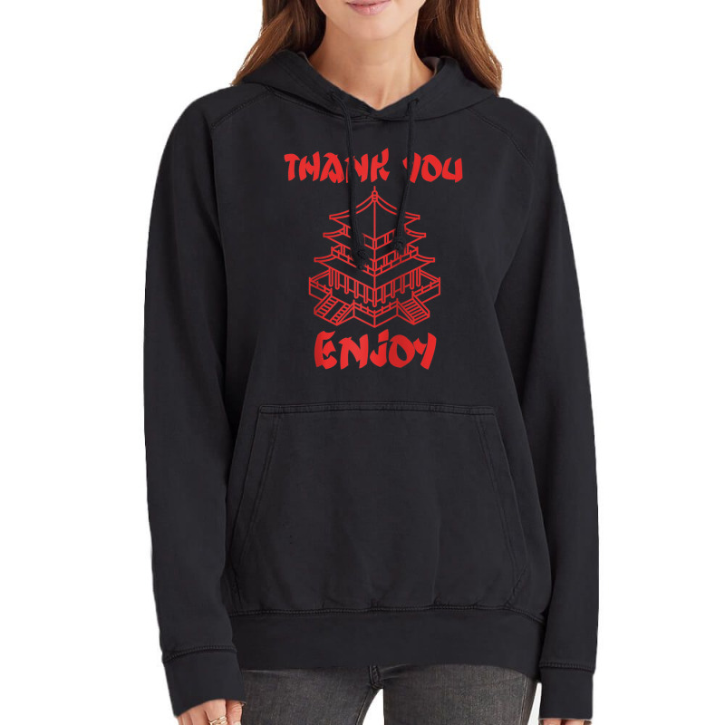 Chinese Food Take Out Thank You Enjoy House Chinese Take Out Raglan Ba Vintage Hoodie | Artistshot